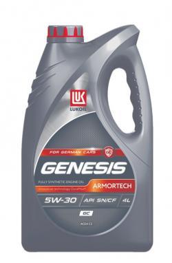 Масло моторное Лукойл Genesis Armortech GC 5W-30 синтетическое 4 л 3149300