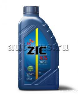 Масло ZIC X5 Diesel 10W40 моторное полусинтетическое 1 л