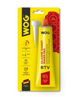 Герметик силиконовый WOG красный 85 гр