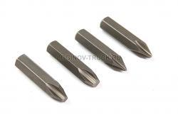 Набор насадок для ударной отвертки (PH1,2,3,4*36mm S2)(АвтоDело) Professional(22379)
