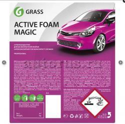 Автошампунь для б/мойки Grass Active Foam Magic активная пена  6 кг