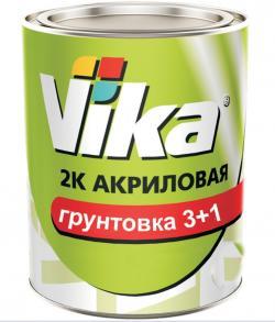 Грунт Vika акриловый 3+1 HS серый 1,0 кг+0,2 кг