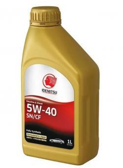 Масло моторное IDEMITSU 5W-40  Gasoline & Diesel F-S SN/CF пластик 1л / 5W40