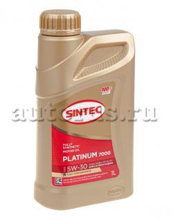 Масло моторное Sintec 5W-30 Platinum 7000 A3/B4 SL/CF синтетическое 1 л / 5W30