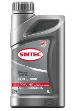 Масло моторное Sintec 10W-40 Luxe 5000 SL/CF п/синтетическое  1 л / 10W40