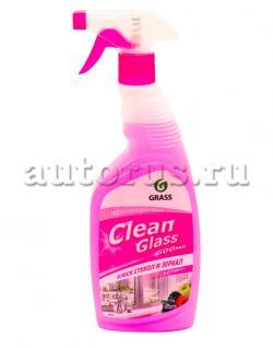 Очиститель стекол Grass Clean блеск стекол и зеркал (лесные ягоды) триггер 600 мл
