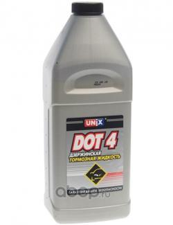 Жидкость тормозная UNIX Dot-4 455 г