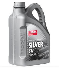 Масло моторное 5/30 Silver SN TEBOIL 4л. п/синт. API SN/CF /кор.3шт./