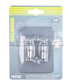 Лампа H6W 12V 6W BAX9S блистер- 2шт. GANZ GIP06096