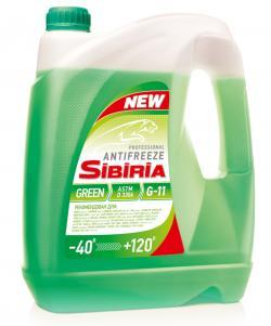 Антифриз Sibiria зеленый G11 (-40)  10 кг