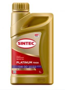 Масло моторное Sintec 5W-30 Platinum 7000 GF- 6A SP синтетическое 1 л / 5W30