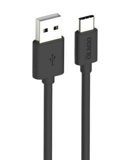 Кабель USB Type C 1 м черный Olmio ПР