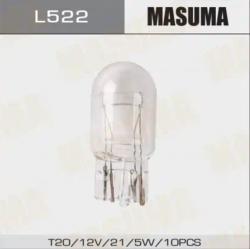Лампа 12 В 21/5 Вт 2х-контактная без цоколя T20 W3х16q MASUMA