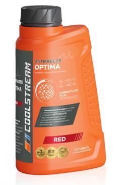 Антифриз CoolStream Optima G12+ готовый -40 красный 1 л CS-010701-RD