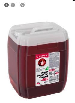 Антифриз TOTACHI SUPER LLC RED -40 C красный 10 кг