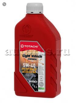 Масло моторное TOTACHI NIRO LV Synthetic   SAE 5W-40   API SP, SN PLUS, SN/CF, ACEA A3/B4 1л / 5W40