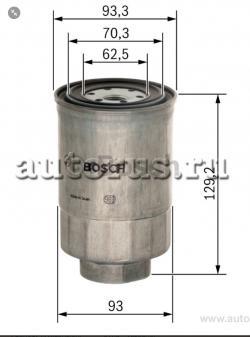 Фильтр топливный BOSCH /N4438/
