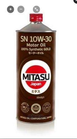 Масло моторное Mitasu GOLD SN MJ-105 10W-30 синтетическое 1 л MJ1051
