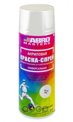 Краска аэрозольная Abro Masters супер хром 400 мл