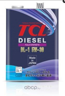 Масло для дизельных двигателей TCL Diesel, Fully Synth, DL-1, 5W30, 4л TCL D0040530
