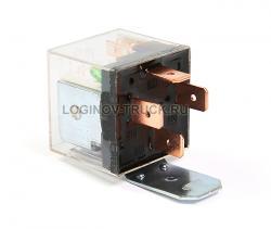 Реле 12V 40A 4 контактов с кронштейном (27405)