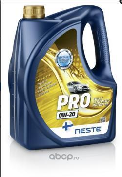 Масло моторное NESTE  Pro 0W-20 4л     118345