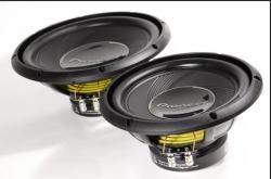 Сабвуфер пассивный PIONEER TS-A25S4, 350Вт, мах 1200 Вт ,25см