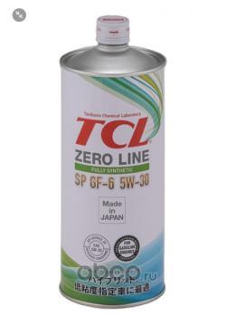 Масло моторное TCL Zero Line Fully Synth, Fuel Economy, SP, GF-6, 5W30, 1л