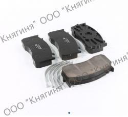 Колодка тормозная задняя/передняя Валдай (к-т 4 шт), 0-0-2.1.35-0