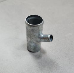 Трубка тройник Y-обр., угол 70, d 36*16*36 мм (Металл)