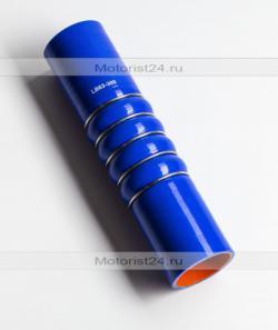 Патрубок силиконовый демпфер, супердлинный d063 (d63, L300 гофрированный)