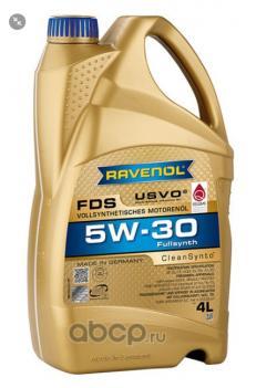 Масло моторное Ravenol 5W-30 FDS A5/A7/B5/B7 CF/SL синтетическое 4 л / 5W30