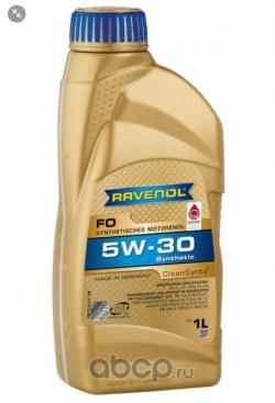 Масло моторное Ravenol 5W-30 FO A5/B5 SL/CF синтетическое 1 л / 5W30