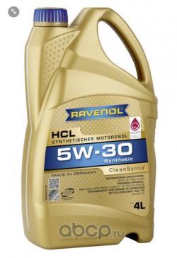 Масло моторное Ravenol 5W-30 HCL A3/B4 CF/SL синтетическое  4 л / 5W30