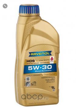 Масло моторное Ravenol 5W-30 HDS C4 синтетическое  1 л / 5W30