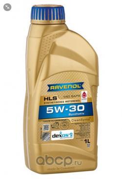 Масло моторное Ravenol 5W-30 HLS C3 CF/SN синтетическое  1 л / 5W30