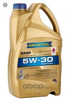 Масло моторное Ravenol 5W-30 SMP C3 SN синтетическое  4 л / 5W30