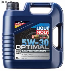 Масло моторное LIQUI MOLY Optimal NEW GEN 5W-30 синтетическое 4 л 39031