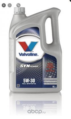 Масло моторное Valvoline Synpower FE SAE 5W-30 5 л 872552