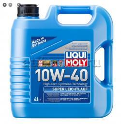 Масло LIQUI MOLY Super Leichtlauf 10W40 моторное полусинтетическое 4 л