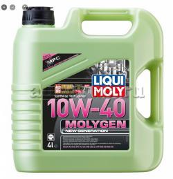 Масло LIQUI MOLY Molygen New Generation 10W40 моторное полусинтетическое 4 л