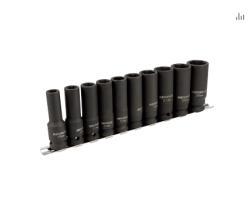 Набор головок ударных 1/2 10-24 мм (10пр., L=78mm, планка)(22398)