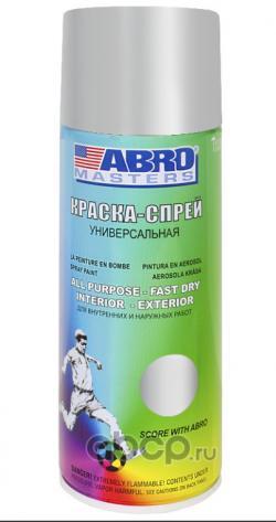 Краска аэрозольная алюминий Abro Masters 400 мл