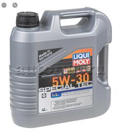Масло моторное LIQUI MOLY Leichtlauf Special LL 5W-30 синтетическое 4 л 2339/7654