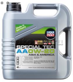 Масло моторное LIQUI MOLY Special Tec AA 0W-20 синтетическое 4 л 8066