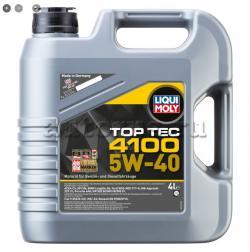 Масло моторное LIQUI MOLY Top Tec 4100 5W-40 синтетическое 4 л 2195/7547
