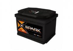 Аккумулятор  60 А/ч о.п. Spark ток 500 242x175x190