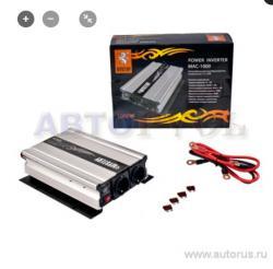 Автоинвертор MYSTERY MAC-1000,(12-220в)  мощность 1000вт, USB
