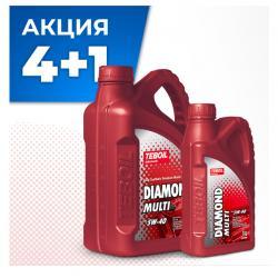 Масло моторное 5/40 Diamond MULTI TEBOIL 4 л. синт. API SN Plus/SN  4+1 Акция