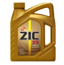 Масло ZIC X9 5W30 моторное синтетическое 4 л